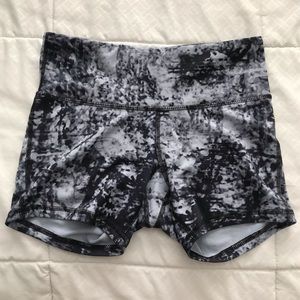 Champion Black and Grey Duo Dry Spandex Shorts